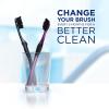 imageOralB 3D White Charcoal toothbrush 2 count SOFT manual tootbrush pack Whitens teeth removes plaque and stains tongue scraper tooth brush4 Count Pack of 1