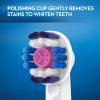 imageOralB 3D White Electric Toothbrush Replacement Brush Heads Refill 3 CountWhite