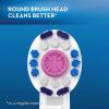 imageOralB 3D White Electric Toothbrush Replacement Brush Heads Refill 3 CountWhite