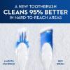 imageOralB 3D White Stain Eraser 4 count SOFT manual tootbrush pack Removes Stains Whitens Teeth Tongue and Cheek Cleaner