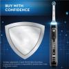 imageOralB 7500 Electric Toothbrush with Replacement Brush Heads and Travel Case BlackBlack