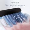 imageOralB Clic Toothbrush Chrome White with 1 Bonus Replacement Brush Head and Magnetic Toothbrush HolderChrome Black