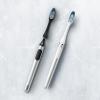 imageOralB Clic Toothbrush Chrome White with 1 Bonus Replacement Brush Head and Magnetic Toothbrush HolderChrome Black