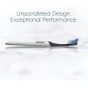 imageOralB Clic Toothbrush Chrome White with 1 Bonus Replacement Brush Head and Magnetic Toothbrush HolderChrome Black