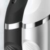 imageOralB Clic Toothbrush Chrome White with 1 Bonus Replacement Brush Head and Magnetic Toothbrush HolderChrome Black