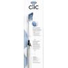 imageOralB Clic Toothbrush Chrome White with 1 Bonus Replacement Brush Head and Magnetic Toothbrush HolderChromeWhite