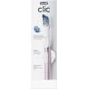 imageOralB Clic Toothbrush Chrome White with 1 Bonus Replacement Brush Head and Magnetic Toothbrush HolderMetallic Rose