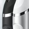 imageOralB Clic Toothbrush Chrome White with 1 Bonus Replacement Brush Head and Magnetic Toothbrush HolderOnyx Black