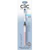 imageOralB Clic Toothbrush Chrome White with 1 Bonus Replacement Brush Head and Magnetic Toothbrush HolderRose