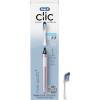 imageOralB Clic Toothbrush Chrome White with 1 Bonus Replacement Brush Head and Magnetic Toothbrush HolderRose