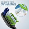 imageOralB Clic Toothbrush Whitening Replacement Brush Heads Black 2 Count