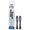 imageOralB Clic Toothbrush replacement heads 2 count toothbrushes black refill brush heads