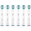 imageOralB Daily Clean Replacement Brush Heads for an OralB Electric Toothbrush Pack of 6White