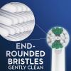 imageOralB Daily Clean Replacement Brush Heads for an OralB Electric Toothbrush Pack of 6White Green