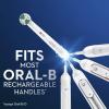 imageOralB Daily Clean Replacement Brush Heads for an OralB Electric Toothbrush Pack of 6White Green