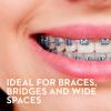 imageOralB Dental Floss for Braces Super Floss PreCut Strands Mint 50 Count Pack of 2Mint