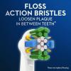 imageOralB Floss Action Replacement Brush Heads for an OralB Electric Toothbrush Pack of 41 Count Pack of 6