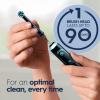 imageOralB Genius X Limited Rechargeable Electric Toothbrush with 1 Replacement Brush Head Travel Case WhiteMidnight Black