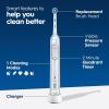 imageOralB Genius X Limited Rechargeable Electric Toothbrush with 1 Replacement Brush Head Travel Case WhiteWhite