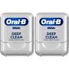 imageOralB Glide Deep Clean Cool Mint Dental Floss Value 2 Pack 40m Each2 Count Pack of 1