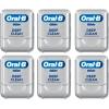 imageOralB Glide Deep Clean Cool Mint Dental Floss Value 2 Pack 40m Each6 Count Pack of 1