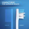 imageOralB Gum Care Sensitive toothbrushes 2 Count tootbrush Extra Soft Gentle on Teeth Gentle on Gums Extra Soft Tooth Brush Compact ToothbrushWhite