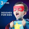 imageOralB Kids Battery Toothbrush Featuring Marvels Spiderman Soft Bristles Replaceable Brush Head for Kids 3Pink  Turquoise