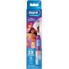 imageOralB Kids Battery Toothbrush Featuring Marvels Spiderman Soft Bristles Replaceable Brush Head for Kids 3Pink  Turquoise