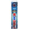 imageOralB Kids Battery Toothbrush Featuring Marvels Spiderman Soft Bristles for Kids 3Red