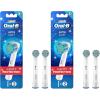 imageOralB Kids Extra Soft Replacement Brush Heads Featuring Disneys Frozen 2 Count Kids 3Blue white