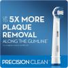 imageOralB Precision Clean Replacement Brush Heads for an OralB Electric Toothbrush Pack of 2Toothbrush Refills 2ct