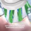 imageOralB Pro 1000 CrossAction Electric Toothbrush Black and White 2 CountBlack  White