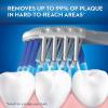 imageOralB Pro Health CrossAction Plaque Removal toothbrushes 2 Count Toothbrush Soft Deep Reach in Tight Spaces Tongue Scraper Tooth Brush Plaque Fighter Gentle on Teeth Gum stimulators1