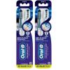 imageOralB Pro Health CrossAction Plaque Removal toothbrushes 2 Count Toothbrush Soft Deep Reach in Tight Spaces Tongue Scraper Tooth Brush Plaque Fighter Gentle on Teeth Gum stimulators1