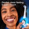 imageOralB iO Series 2 Rechargeable Electric Powered Toothbrush Starter Kit Pure White with 2 Brush Heads  Automatic Pressure Sensor to Protect Gums  3 Modes  2 Min TimerForest Green