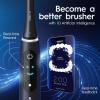 imageOralB iO Series 8 Electric Toothbrush with 2 Replacement Brush Heads and Travel Case Rechargeable Toothbrush Black OnyxBlackonyx