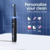 imageOralB iO Series 8 Electric Toothbrush with 2 Replacement Brush Heads and Travel Case Rechargeable Toothbrush Black OnyxVioletametrine