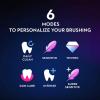 imageOralB iO Series 8 Electric Toothbrush with 2 Replacement Brush Heads and Travel Case Rechargeable Toothbrush Black OnyxWhitealabaster