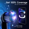 imageOralB iO Series 9 Electric Toothbrush with 3 Replacement Brush Heads Black OnyxAquamarine