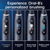 imageOralB iO Series 9 Electric Toothbrush with 3 Replacement Brush Heads Black OnyxAquamarine