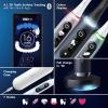 imageOralB iO Series 9 Electric Toothbrush with 3 Replacement Brush Heads Black OnyxAquamarine
