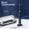 imageOralB iO Series 9 Electric Toothbrush with 3 Replacement Brush Heads Black OnyxAquamarine