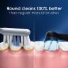 imageOralB iO Series Gentle Care Electric Toothbrush Replacement Brush Heads for an OralB Electric Toothbrush 2 count WhiteBlack