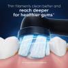 imageOralB iO Series Gentle Care Electric Toothbrush Replacement Brush Heads for an OralB Electric Toothbrush 2 count WhiteBlack