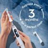 imageOralB iO Series Gentle Care Electric Toothbrush Replacement Brush Heads for an OralB Electric Toothbrush 2 count WhiteWhite