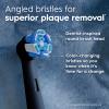 imageOralB iO Series Ultimate Clean Electric Toothbrush Replacement Brush Heads for an OralB Electric Toothbrush 2 count WhiteBlack