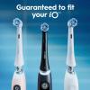 imageOralB iO Series Ultimate Clean Electric Toothbrush Replacement Brush Heads for an OralB Electric Toothbrush 2 count WhiteBlack