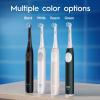 imageOralB iO Simple Clean Rechargeable Electric Powered Toothbrush Night Black with 1 Gentle Care Brush Head and 1 Black Travel Case  Automatic Pressure Sensor to Protect Gums  3 Modes  2 Min TimerNight Black