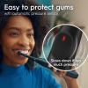 imageOralB iO Simple Clean Rechargeable Electric Powered Toothbrush Night Black with 1 Gentle Care Brush Head and 1 Black Travel Case  Automatic Pressure Sensor to Protect Gums  3 Modes  2 Min TimerNight Black