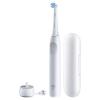 imageOralB iO Simple Clean Rechargeable Electric Powered Toothbrush Night Black with 1 Gentle Care Brush Head and 1 Black Travel Case  Automatic Pressure Sensor to Protect Gums  3 Modes  2 Min TimerPure White